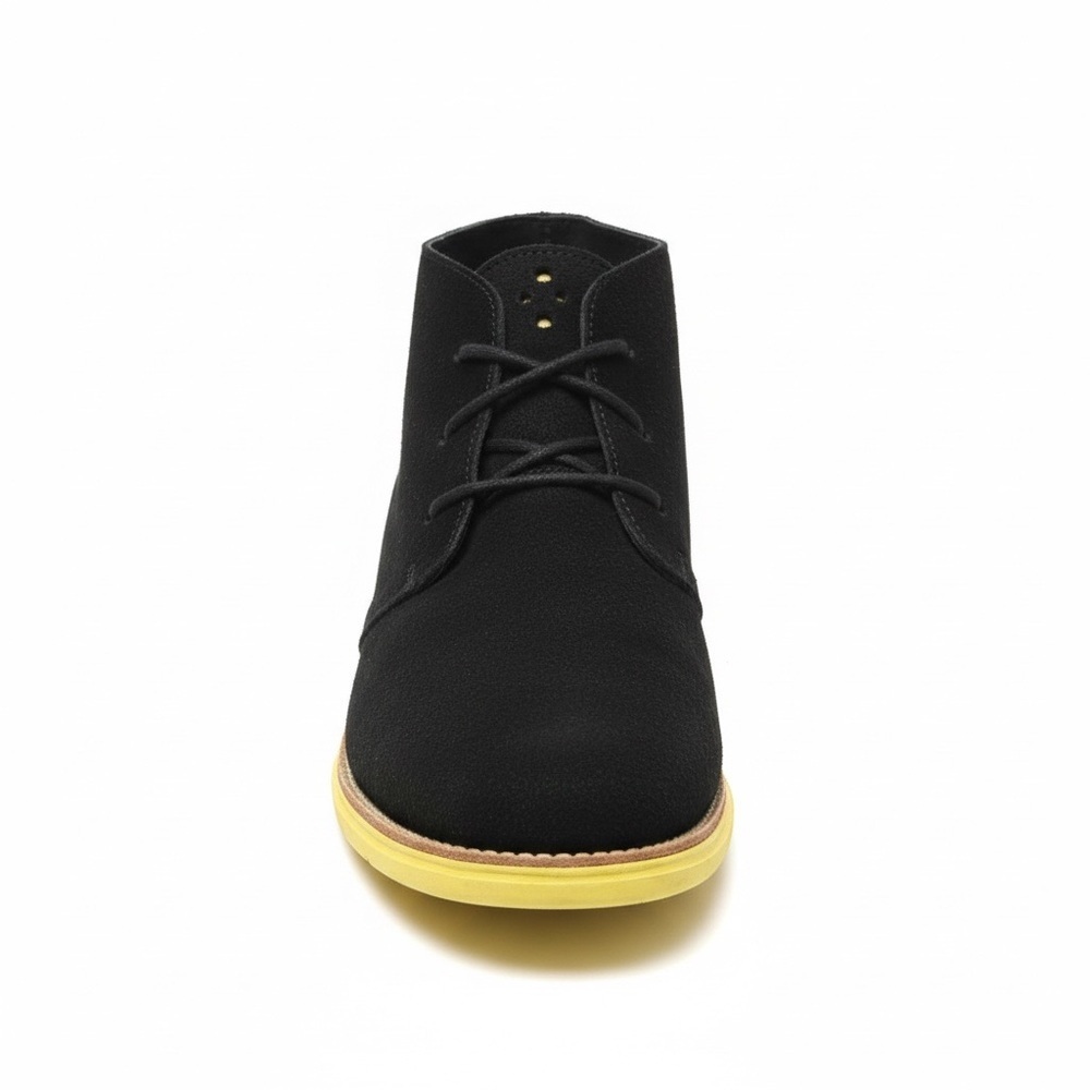 🔥 Cole Haan Lunargrand Suede Chukka Boots – Men’s Size 10 | Iconic Neon Sole